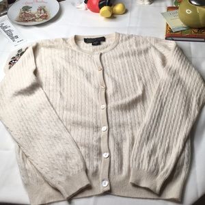 Vintage pure cashmere Herman Geist Cream c…